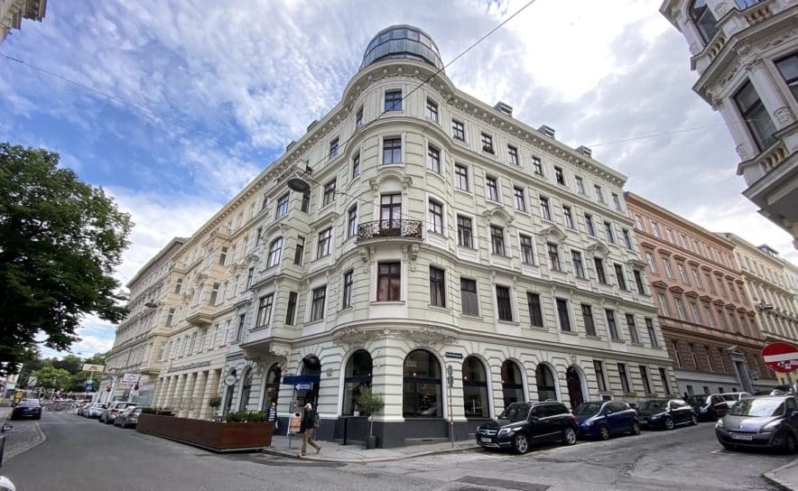 Historisches Zinshaus im 9. Wiener Gemeindebezirk