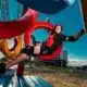 Wipeout Actionpark Pacours beim Parndorf Fashion Outlet im Sommer 2020