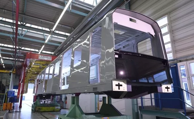 Der X-Wagen von Siemens wird auf der Linie U5 vollautomatisch unterwegs sein