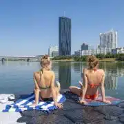 Das Badeverbot für die Neue Donau in Wien wurde wieder aufgehoben