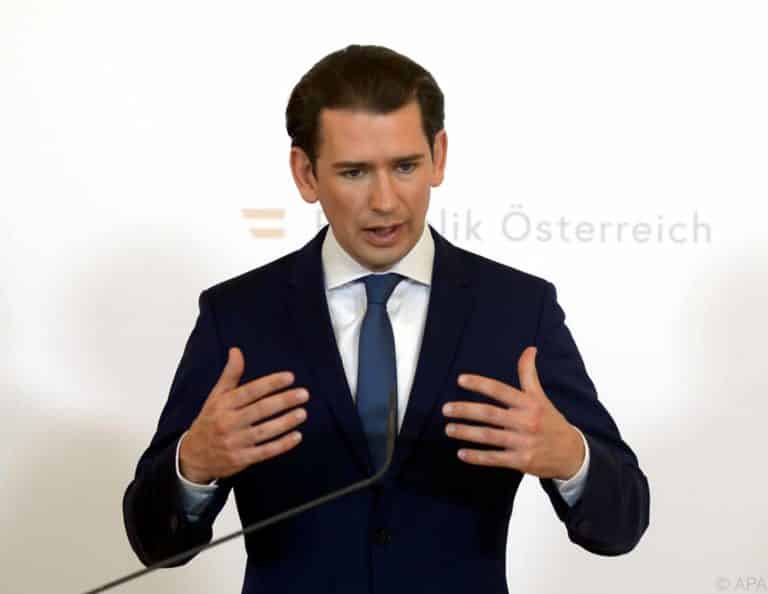 Kanzler Kurz fordert Corona-Tests für Rückkehrer aus dem Urlaub