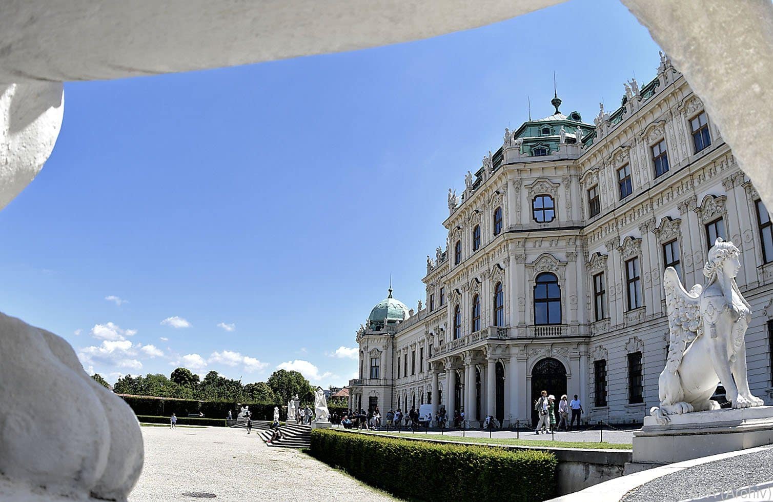Wiener Museen wie das Belvedere verzeichnen Rückgang an Besuchern