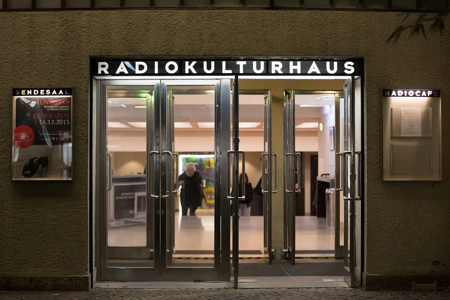 Das Funkhaus ist Heimstätte vom 1997 eröffneten RadioKulturhaus des ORF