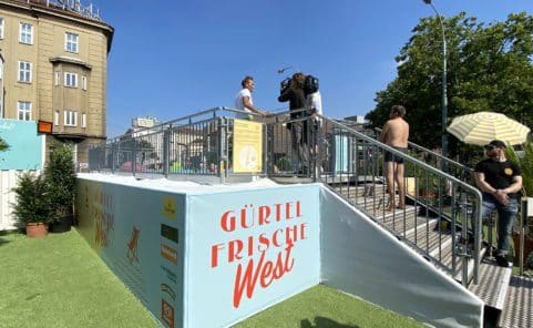 "Gürtelfrische West" mit Pool am Gürtel ist eröffnet