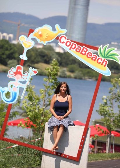 Umweltstadträtin Ulli Sima hat für die neue Copa Beach lange gekämpft