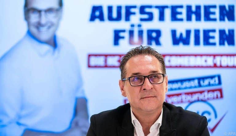 Bundesobmann Heinz-Christian Strache beklagt mediale Einflussnahme aus Deutschland