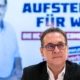 Bundesobmann Heinz-Christian Strache beklagt mediale Einflussnahme aus Deutschland
