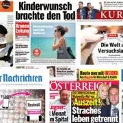 ÖAK meldet Rückgang der Verkaufsauflage von Tageszeitungen und Zeitschriften