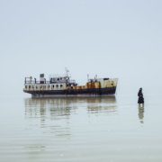 Foto "The Death of Lake Urmia" zu sehen im Kunst Haus Wien