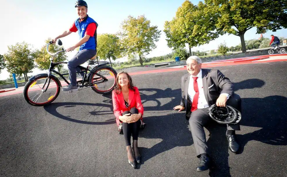 Radmotorikpark am linken Ufer der Neuen Donau eröffnet