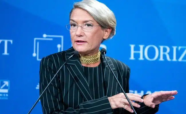 Franziska Augstein von der Süddeutschen Zeitung im Rahmen der Medientage 2020 in Wien