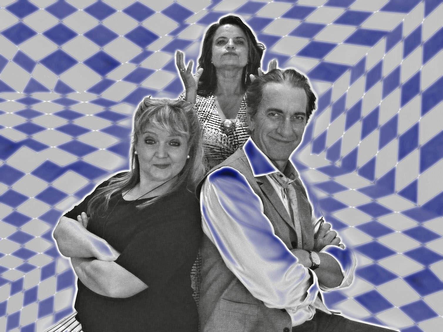 Theater-Center-Forum zeigt “Die Wunderübung” | © Peter J. Gnad Komödie von Daniel Glattauer mit Hubert Wolf, Doris P. Kofler und Natascha Shalaby in den Rollen