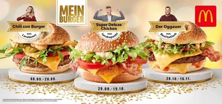 McDonalds Österreich Mein Burger-Challenge 2020 Gewinner