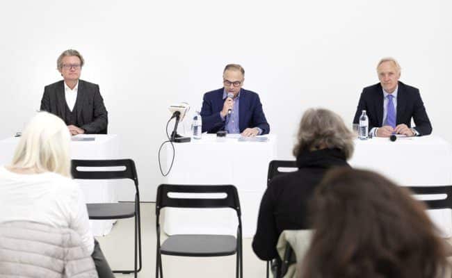 Pressekonferenz Grazer Künstlerhaus wird Kunsthalle Steiermark