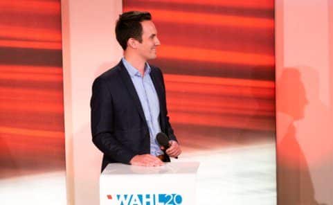 Spitzenkandidat der Neos Christoph Wiederkehr