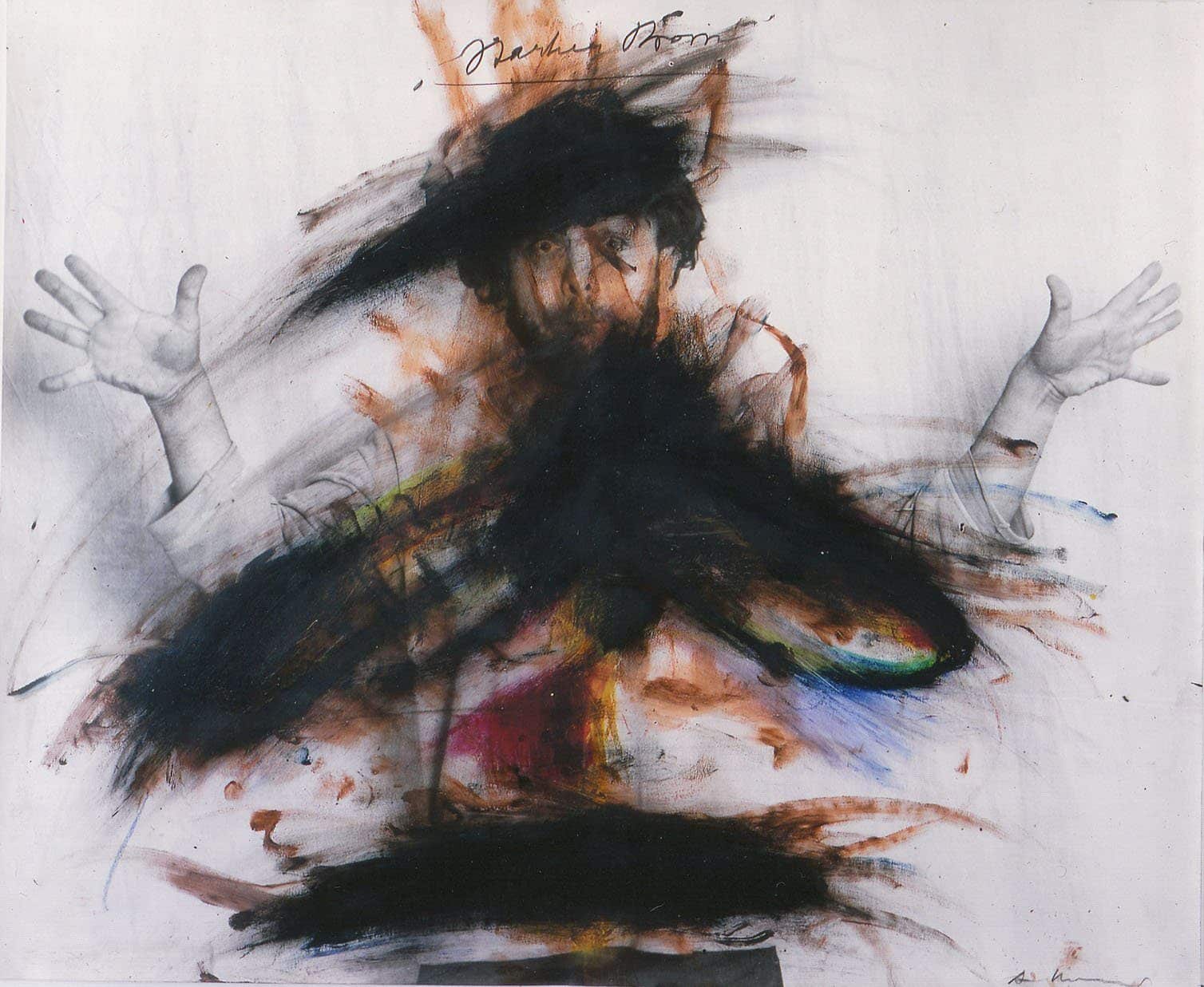 Arnulf Rainer - "Starker Strom", Anfang der 1970er Jahre steht bei der 52. Art & Antique zum Verkauf