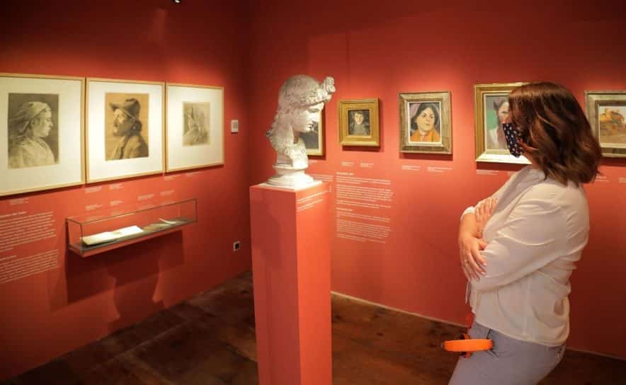 Objekte aus der Akademiezeit des Künstlers Egon Schiele in Tulln