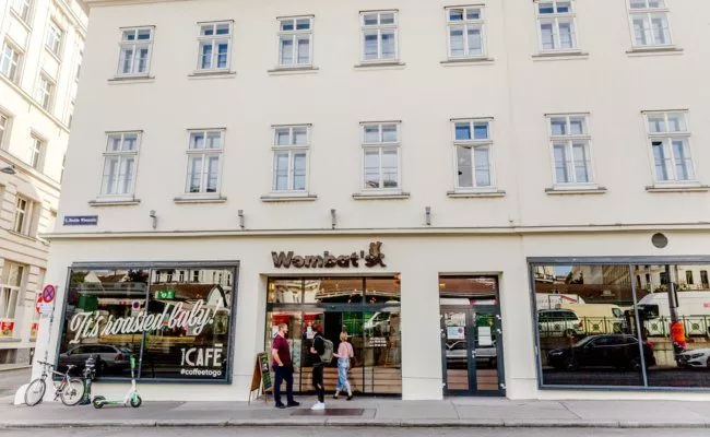 Neuer Look für das City Hostel: Das neue Wombat's Café am Wiener Naschmarkt