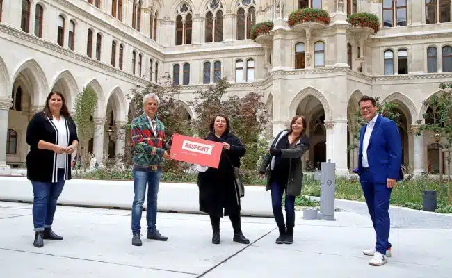 Kathrin Gaal, Thomas Brezina, Julya Rabinowich, Yasmo und Jürgen Czernohorszky.