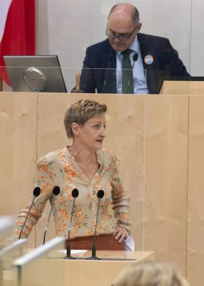 Nationalratsabgeordnete Sibylle Hamann