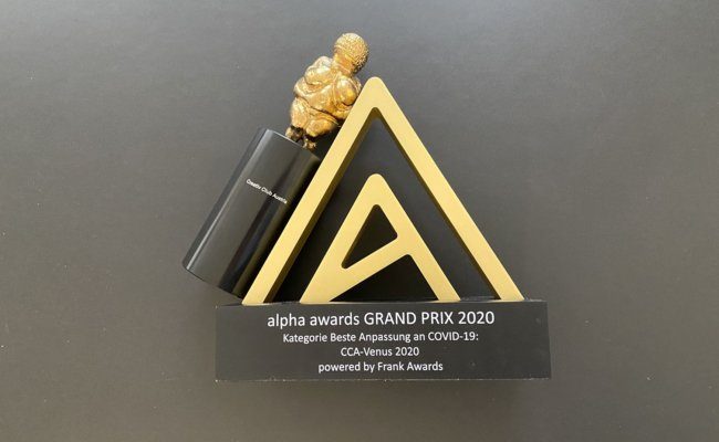 Alpha Award für CCA