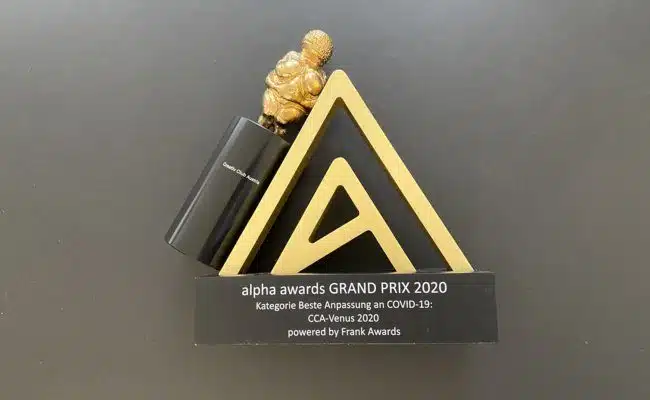 Alpha Award für CCA