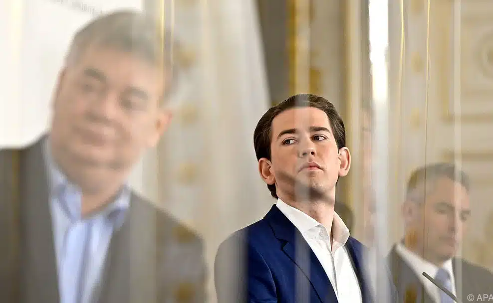 Bundeskanzler Kurz will mit Maßnahmen die Bevölkerung vor Terror schützen