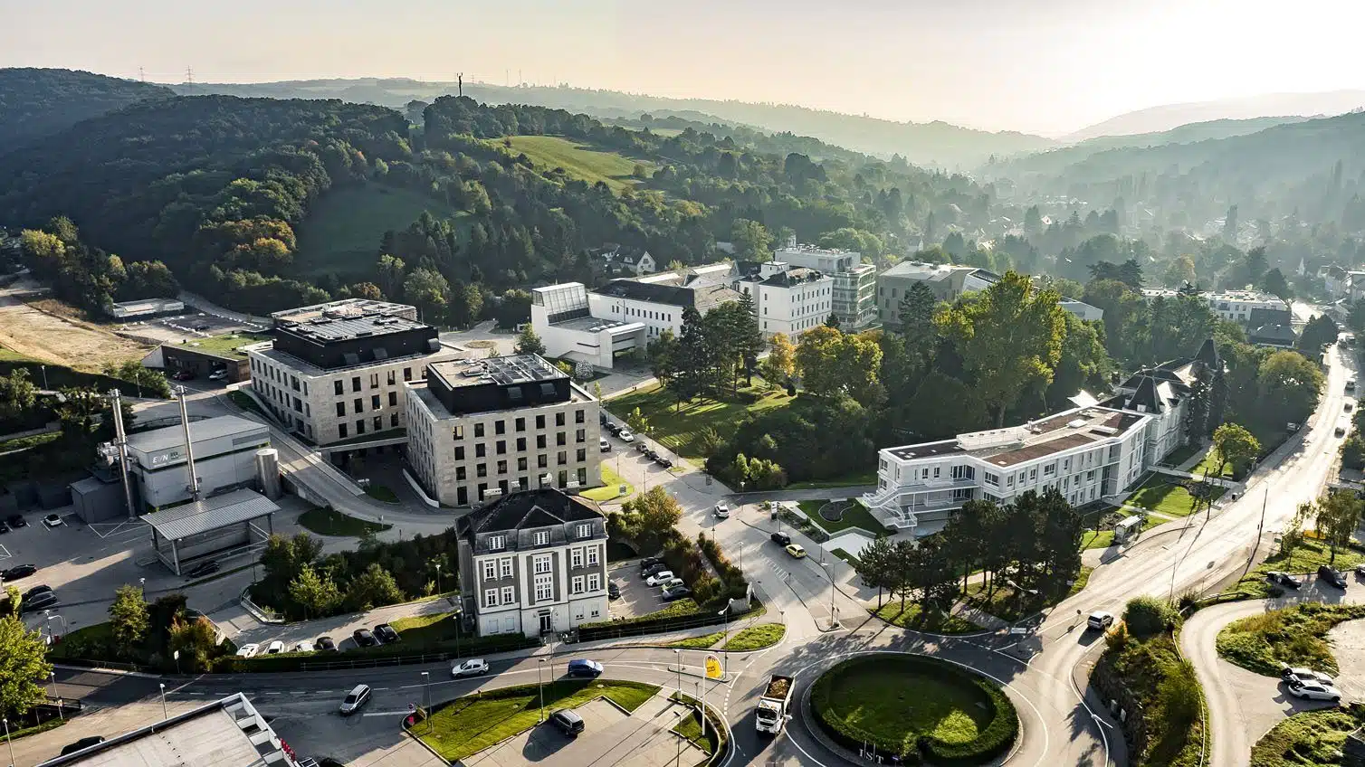 IST Austria Campus in Klosterneuburg bei Wien