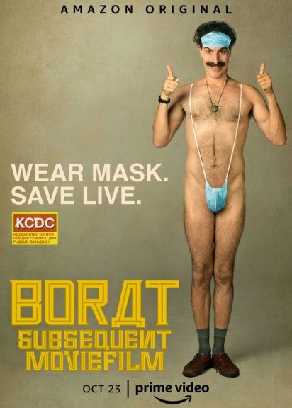 Borat Subsequent Moviefilm Poster - Borat 2 Filmposter