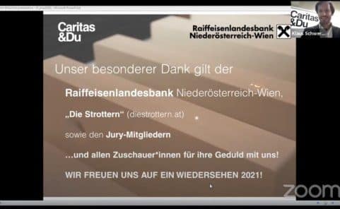 Der 17. Prälat-Ungar-JournalistInnenpreis wurde 2020 digital verliehen