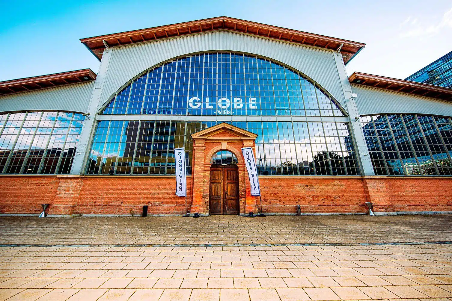 Globe Wien in der Marx Halle im 3. Bezirk