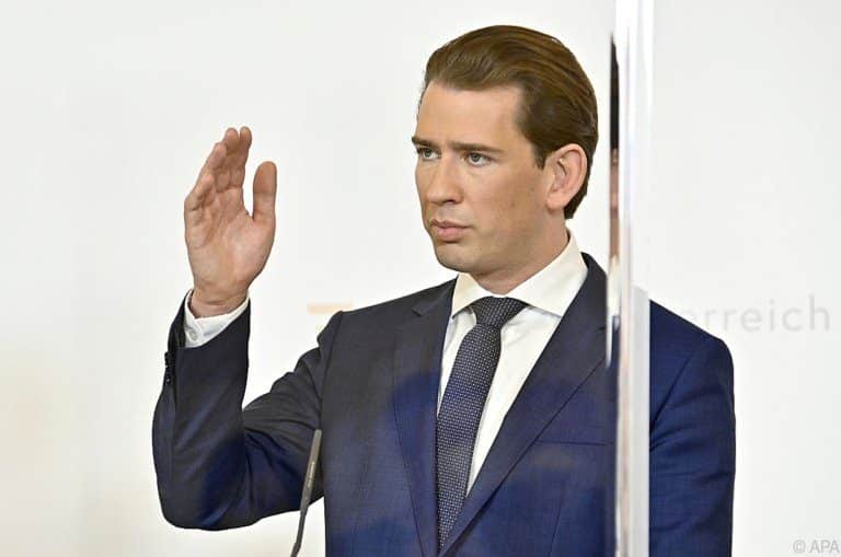 Sebastian Kurz verurteilt Terroranschlag in Wien