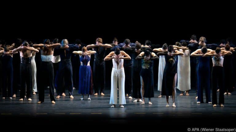 Ballettdirektor Martin Schläpfer Inszenierung "Mahler, live" an der Staatsoper