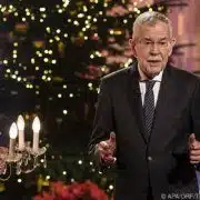 Alexander Van der Bellen rief zur Zuversicht auf