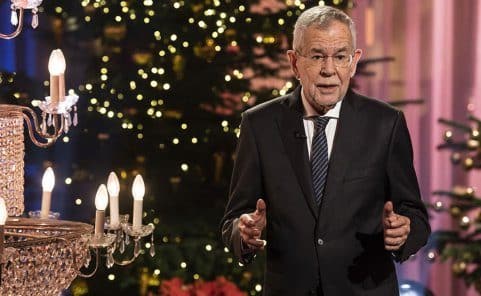 Alexander Van der Bellen rief zur Zuversicht auf