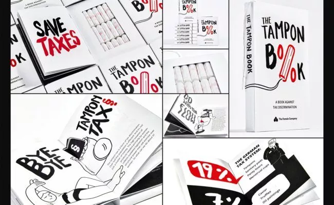 ADCE Grand Prix für "The Tampon Book: A Book Against Tax Discrimination"