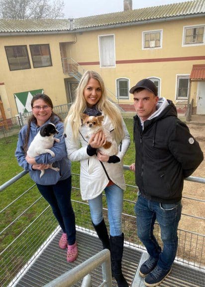 Miss Vienna Beatrice Körmer besuchte das Tierheim Parndorf