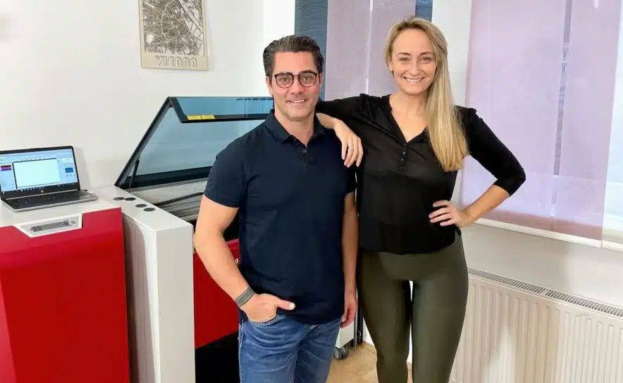 Andi Schmid und Sina Schmid gründen Smith Laser Art and Design