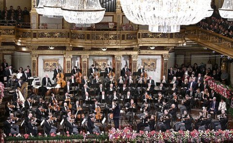 Wiener Philharmoniker spielen Neujahrskonzert 2021 ohne Publikum