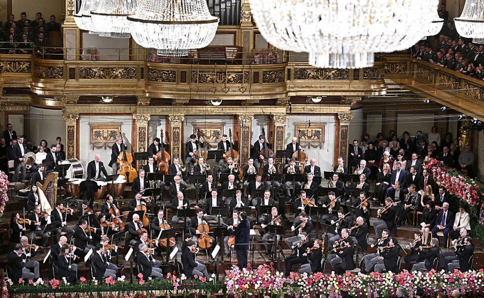 Wiener Philharmoniker spielen Neujahrskonzert 2021 ohne Publikum