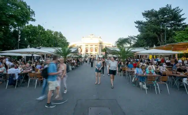 Film Festival auf dem Wiener Rathausplatz