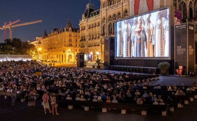 Film Festival auf dem Wiener Rathausplatz