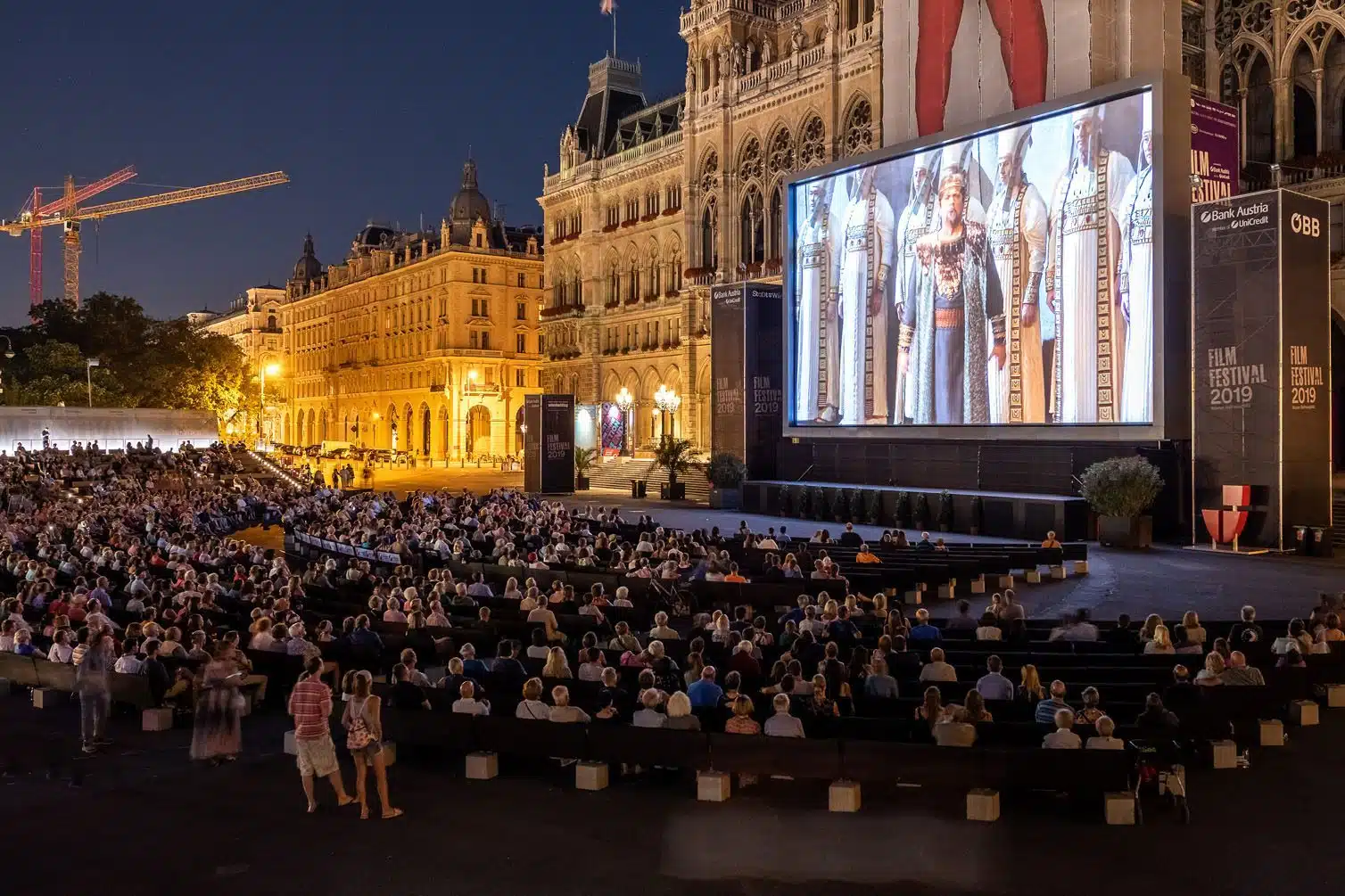 Film Festival auf dem Wiener Rathausplatz