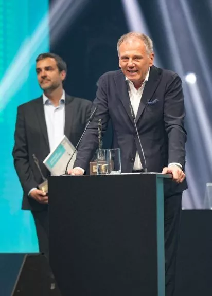 ZIB-Moderator Armin Wolf und Falter-Chefredakteur Florian Klenk