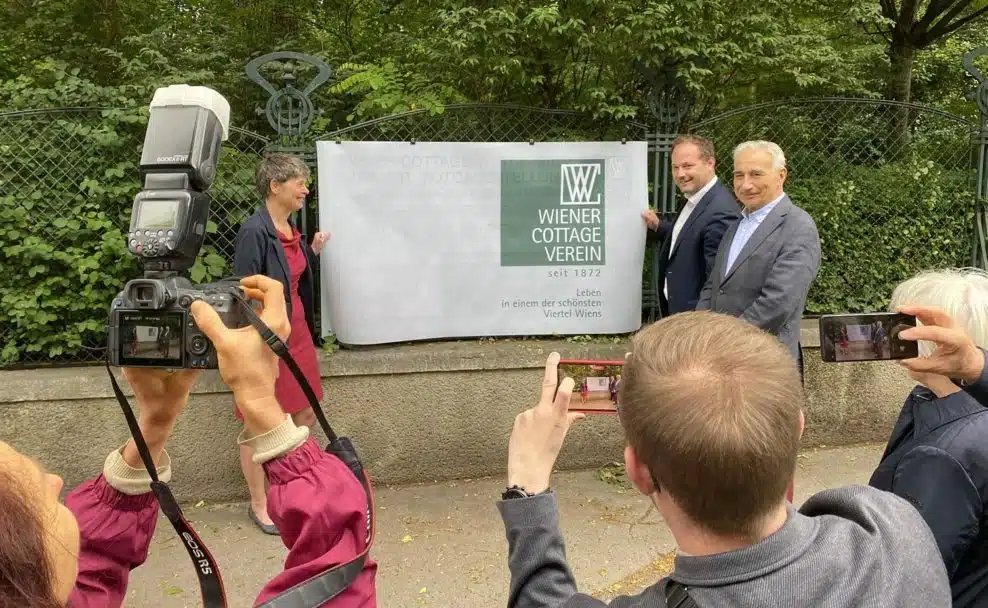 Fotoausstellung Eröffnung am Türkenschanzpark