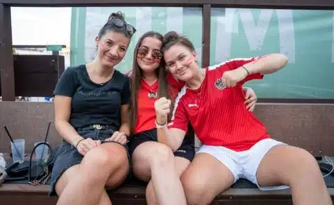 Zahlreiche Fans besuchten das Public Viewing beim Film Festival auf dem Wiener Rathausplatz