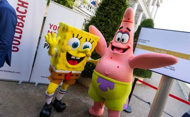 SpongeBob weckte Erinnerungen beim Sommerfest.