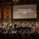 Camilla Nylund mit Orchester während der Verleihung der Europäischen Kulturpreise.