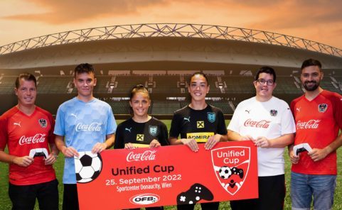 Coca-Cola Unified Cup im Sportcenter Donaucity