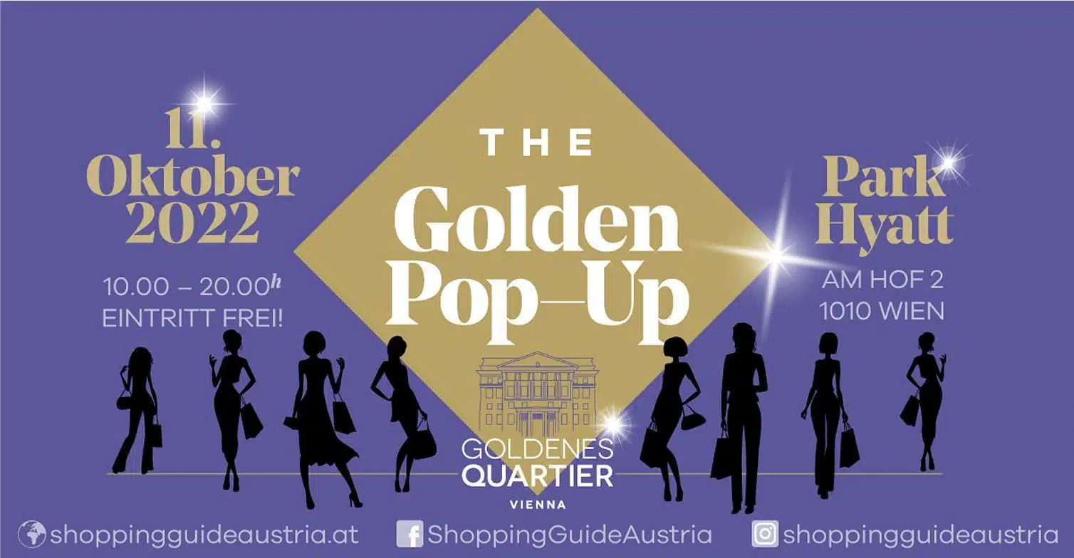 The Golden Pop Up @ Park Hyatt Vienna am 11. Oktober 2022